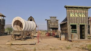 An entire Wild West town, complete with two jails and a saloon, is on the market for a comparatively modest $800,000