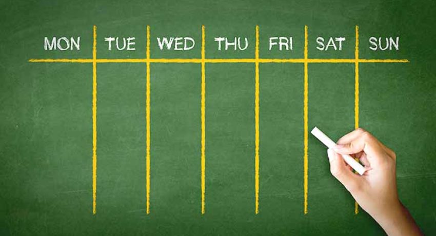 Clean Slate Whats in your week