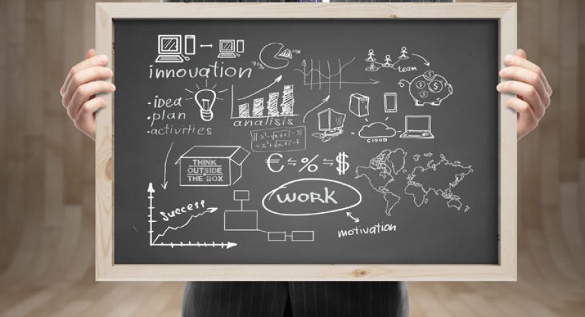 Realogy FWD Innovation Chalkboard