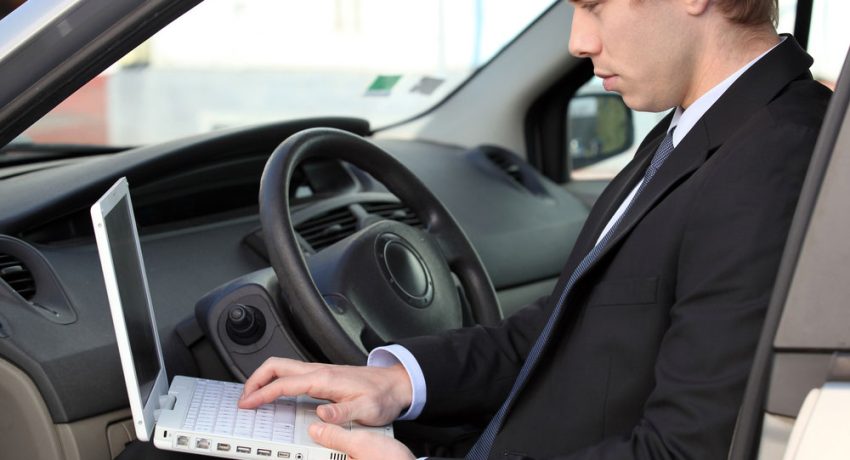 man_car