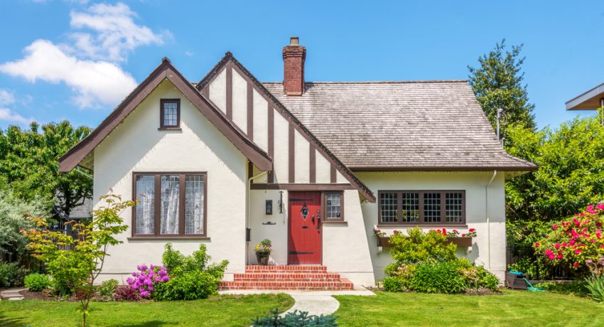 Beautiful home on a sunny day